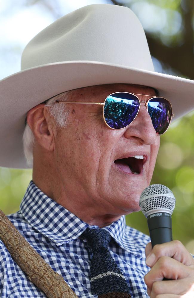 Kennedy MP Bob Katter called the importation of produce from overseas “a national shame”. Picture: Brendan Radke