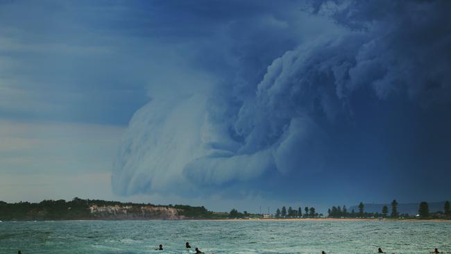 Weather across NSW is expected to be warm and rainy. Picture: John Grainger