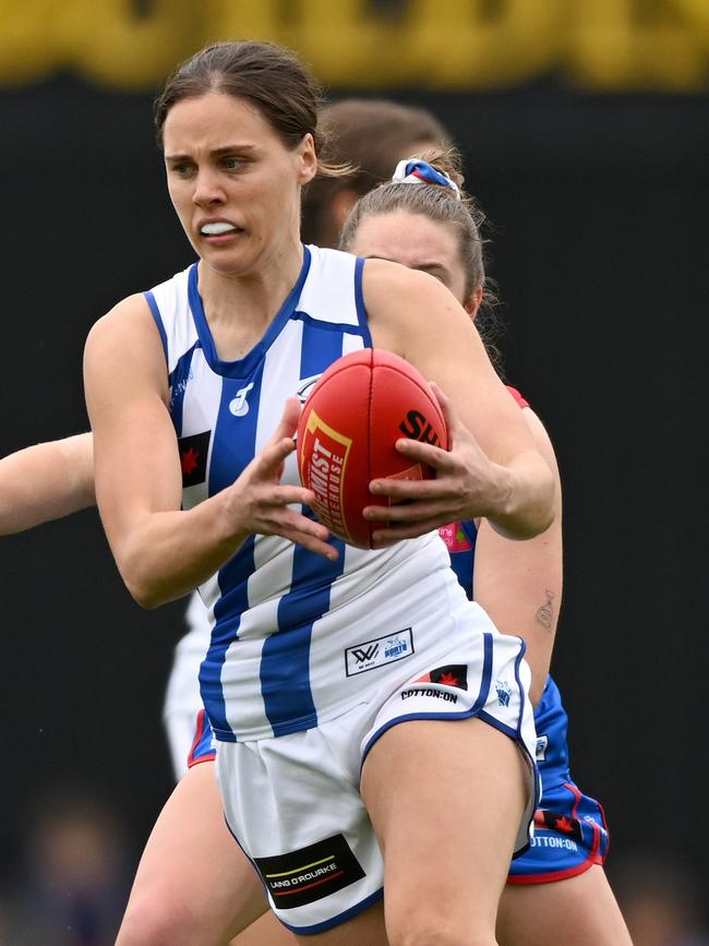 Jasmine Garner has been brilliant for North Melbourne.