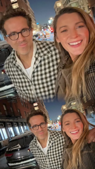 Ryan Reynolds Posts Blake Lively Selfie Amid ‘It Ends With Us’ Legal Battle