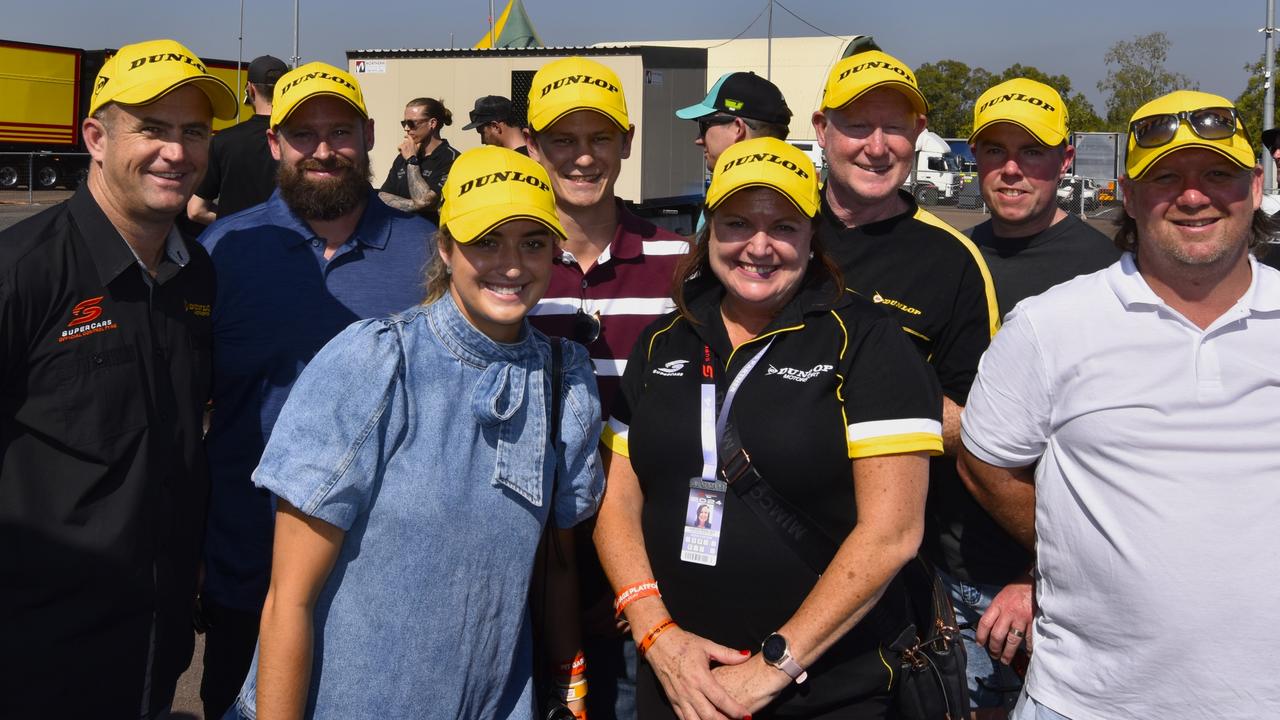 Team Dunlop AU at the 2024 Darwin Triple Crown. Picture: Darcy Jennings.