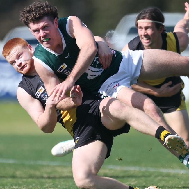 Echuca’s Riley Smith is a product of the club’s highly successful under-18s team. Picture: Yuri Kouzmin