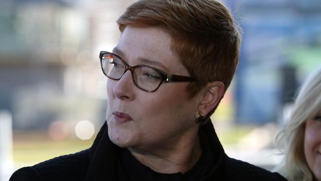 Foreign minister Marise Payne Picture: Gary Ramage