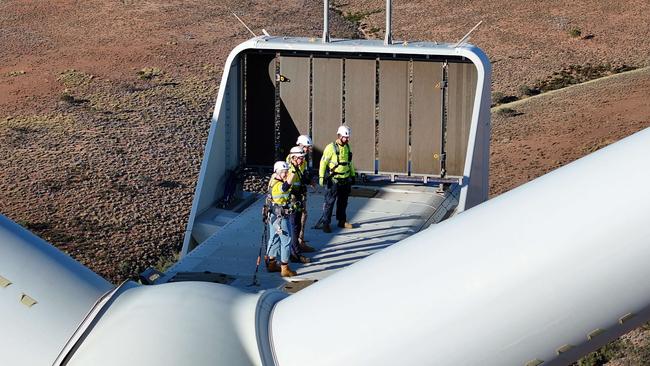 PETER MALINAUSKAS - Upper Spencer Gulf. NIXIF RATCH WINDFARM. Port Augusta SA. Tuesday 27 February 2024. Picture: Supplied