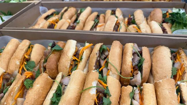 Some of the catering options on offer at Hidden Saigon in Berrimah. Picture: Supplied