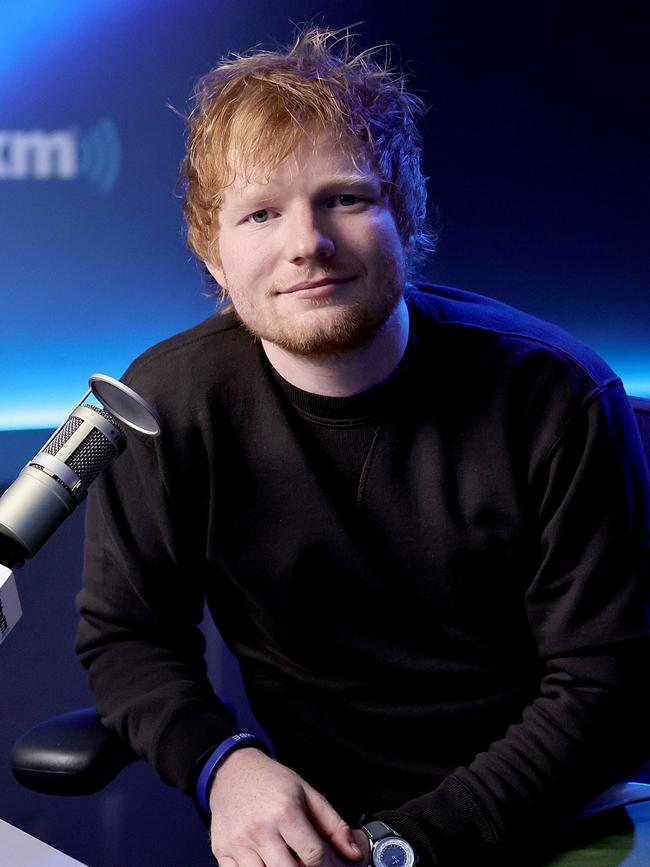 Sheeran said he had “done all the meetings” to write and record the No Time To Die song. Picture: Jamie McCarthy/Getty Images/AFP