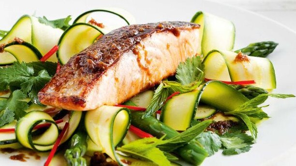 Salmon is always a healthy option.