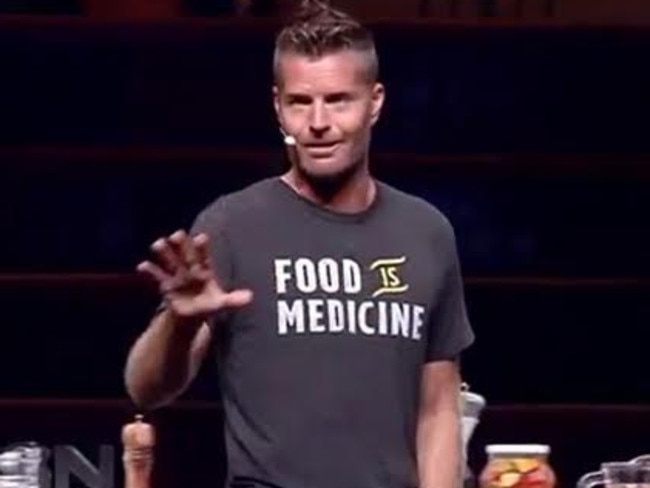 Celeb chef Pete Evans isn’t shying away from his paleo views. Picture: Seven