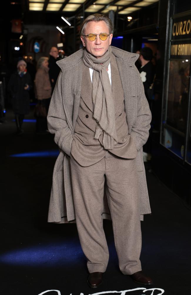 A fashionable Daniel Craig attends the Queer Gala Screening in London. Picture: Shane Anthony Sinclair/Getty Images