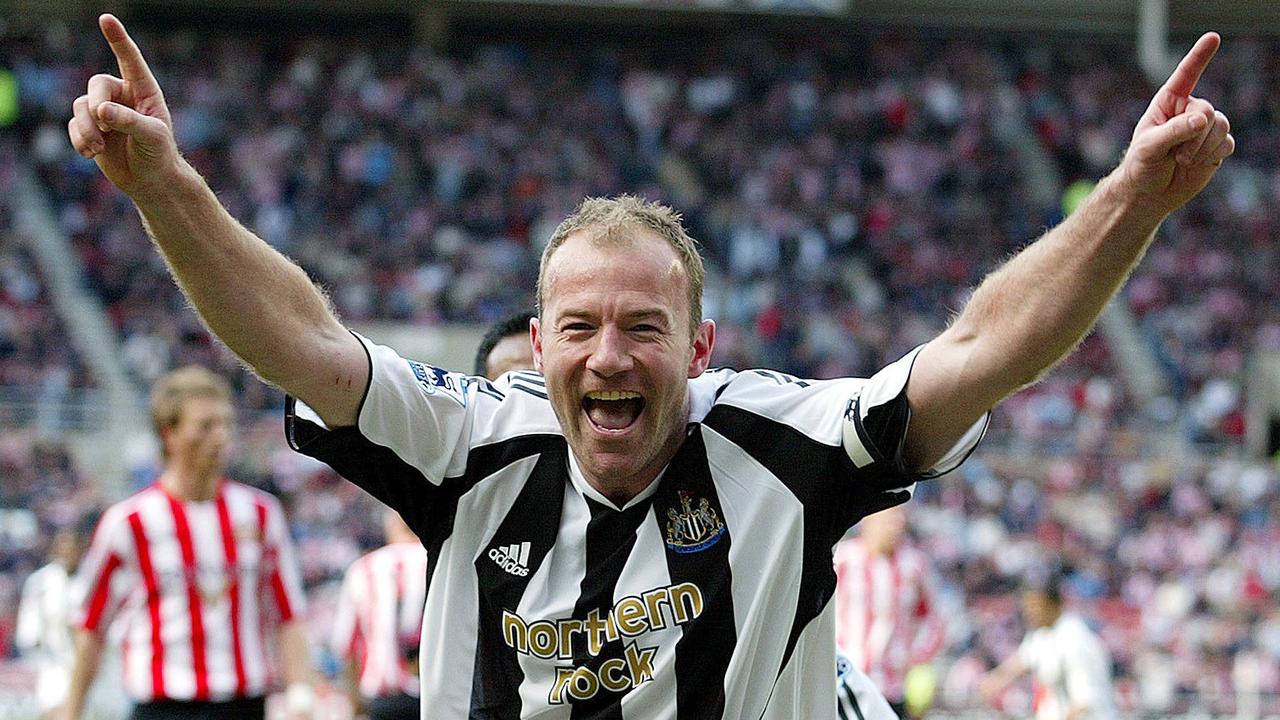 A group of anti-vaxxers posted a letter serving football legend Alan Shearer, except they put the letter in the wrong mailbox. Picture: AP Photo/Scott Heppell
