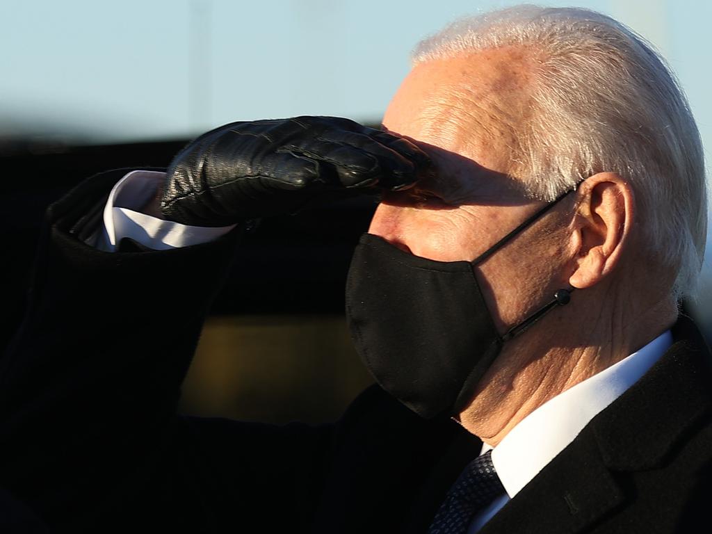 Joe Biden has an eye on America’s future. Picture: AFP