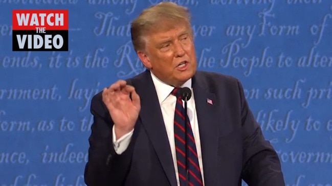 Trump's US Election debate comeback: "There's nothing smart about you"