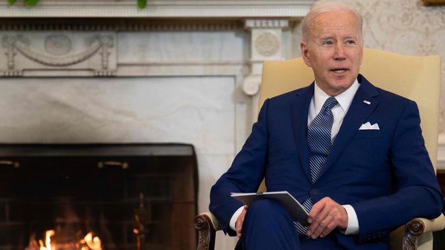 US President Joe Biden at the White House. Picture: Jim Watson/AFP