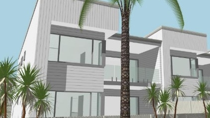 The Hervey Bay RSL wants to demolish the old Hervey Bay Motel site and build upscale units instead. IMAGE: Insite SJC