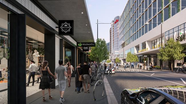 Market Lane will include 20 specialty stores, as well as full-line Woolworths and Dan Murphy’s outlets