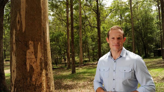 Springwood MP Mick de Brenni has pushed for a fire station at Mount Cotton, which is in his electorate and adjoins the Daisy Hill Forest. Picture: Peter Cronin