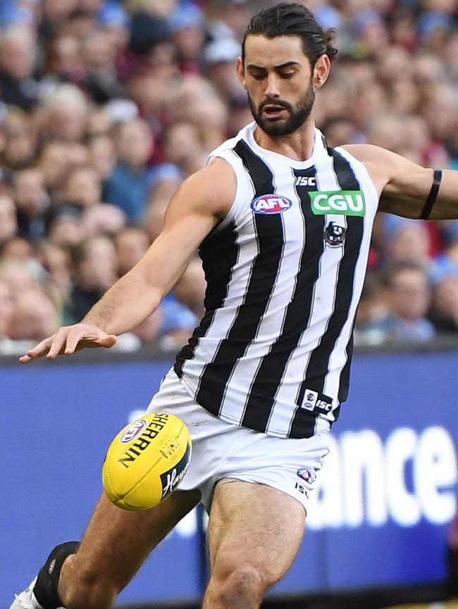 Collingwood’s Brodie Grundy.