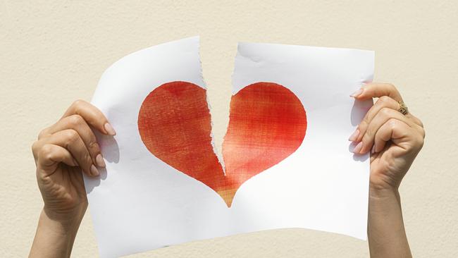 Breakups are on the rise but couples are coming up with innovative ways to keep costs of splitting down. Picture: Stock