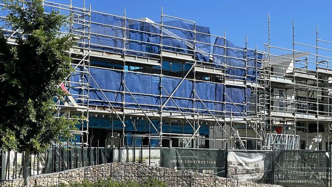 The Serenity Reserve townhouse project which was under construction by PBS Building. This is one of the other impact projects.