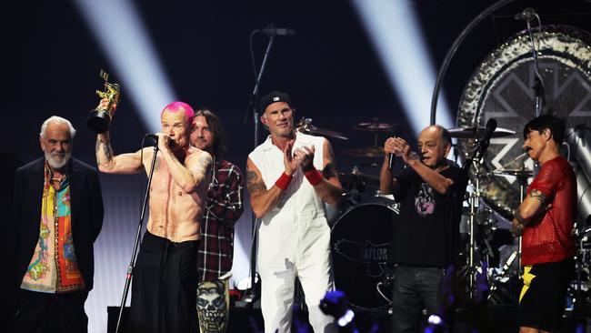 VMA Best Rock was awarded to Red Hot Chili Peppers. Picture: Getty Images