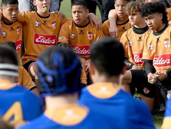 SYDNEY, AUSTRALIA - NewsLocal ,JULY 31, 2022: City vs Country Junior Rugby Union in Bathurst.U14 B Tim Gavin Shield, Sydney U14 Boys v NSW Country U14 BoysPicture: Jeremy Piper