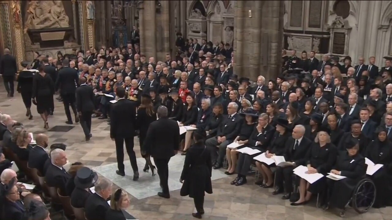 Queen's funeral sees large gathering of world leaders