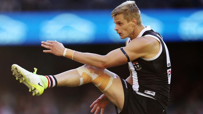 Riewoldt was “super serious” in his playing days. Picture: Michael Klein