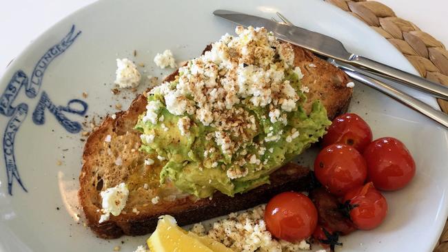 Millennials are less likely to spend up on smashed avocado on toast in a post-COVID world. Picture: Supplied