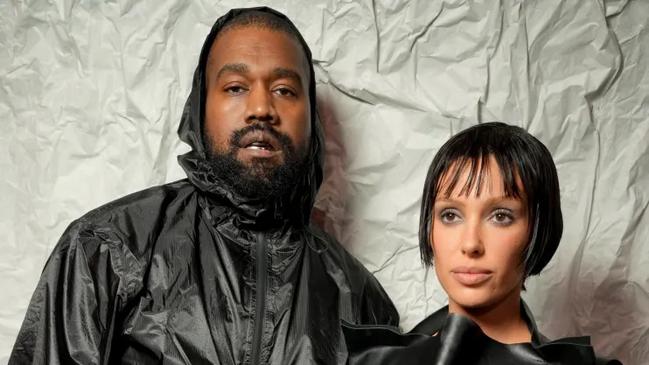 Kanye West and Bianca Censori . picture : Getty