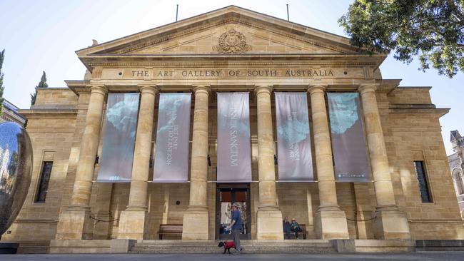 The Art Gallery of South Australia, Adelaide. Picture: NewsWire / Kelly Barnes