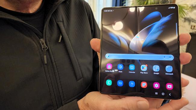 Hands on with Samsung’s Galaxy Z Fold4 smartphone