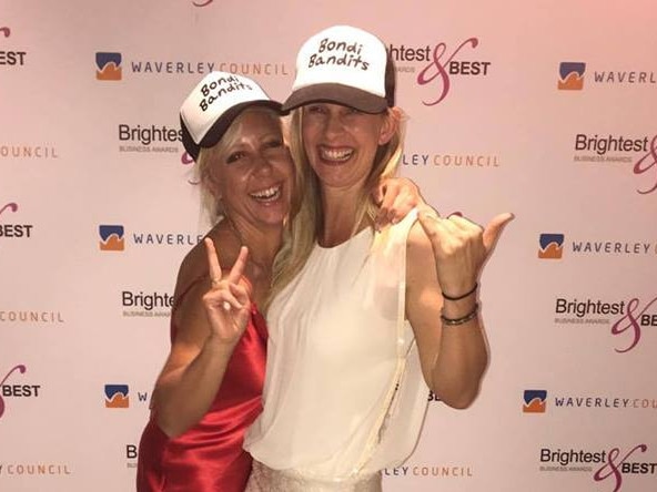 Bondi Bandits co-founders Amy Lynch and Annie Pryor. Picture: Supplied