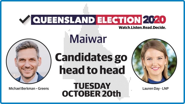 Replay - Maiwar debate: Candidates go head-to-head ahead of 2020 QLD election