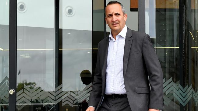 NRL acting CEO Andrew Abdo has come in for some criticism. Picture: AAP