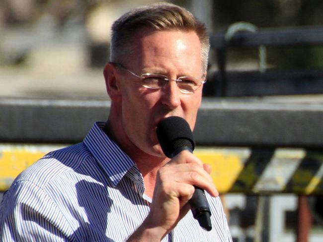 17 November 2019 - dan van holst pellekaan MP at the Kapunda Rodeo. Picture EX Photography