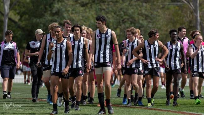 Bruce Reville and Samson Ryan were Sherwood Magpies teammates.