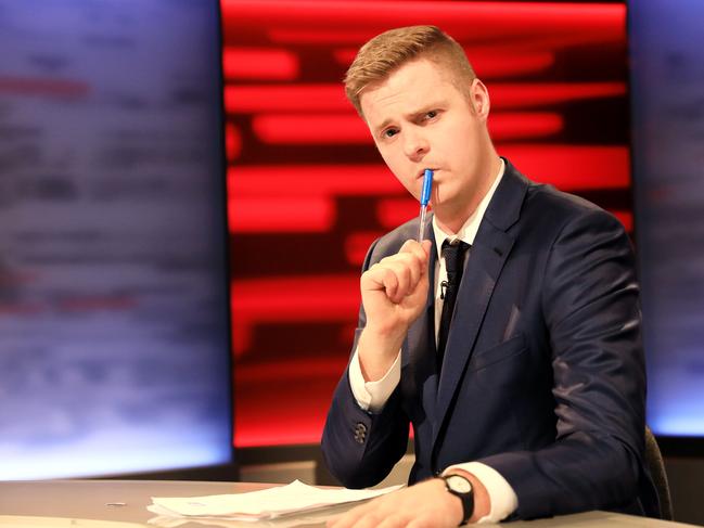 Tom Ballard, host of Tonightly With Tom Ballard.