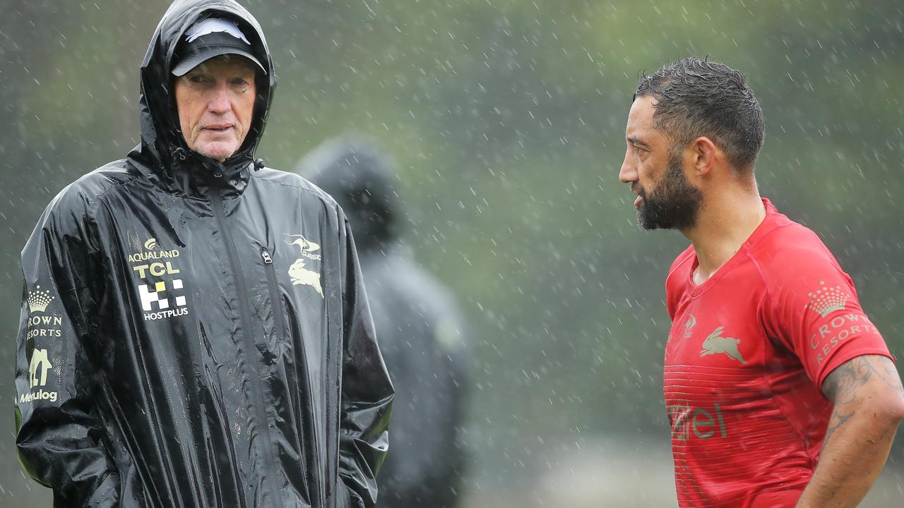 Rabbitohs coach Wayne Bennett won’t be coaching Souths next season . (Photo by Matt King/Getty Images)