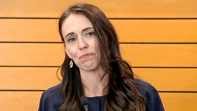 Jacinda Ardern is stepping down as prime minister. Picture: AFP