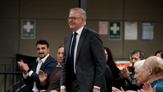 Mr Albanese has held the Sydney seat since 1996. He increased his primary vote plus won easily on first preferences at the last election. Picture: NewsWire / Nikki Short