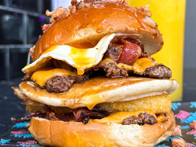 Cult burger chain releases craziest item yet. Picture: Milky Lane