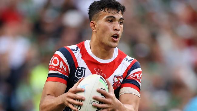 Joseph Suaalii scored the second most tries for the Roosters in 2022.