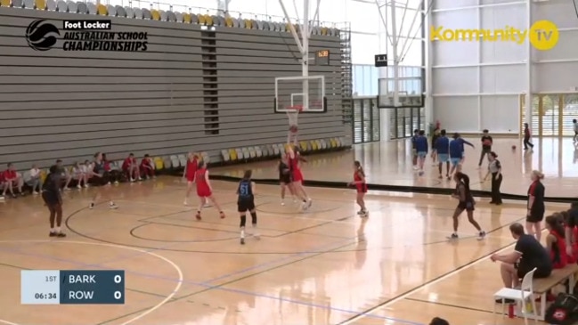 Replay: Basketball Australia School Championships Day 5 - (17G1) Grand Final - Rowville v Barker