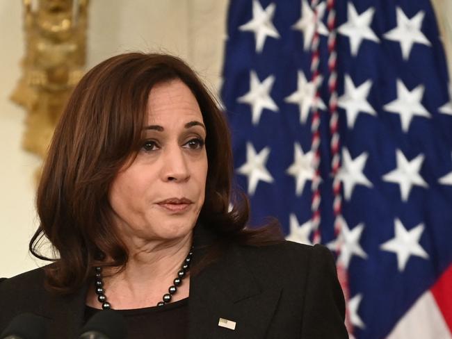 US Vice President Kamala Harris has tested positive for Covid-19 but is asymptomatic and not considered a current close contact of President Joe Biden, the White House said. Picture: AFP