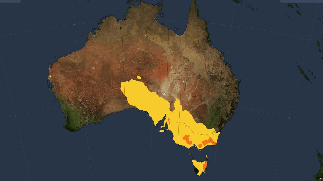 The heatwave is forecast to last until at least Monday.