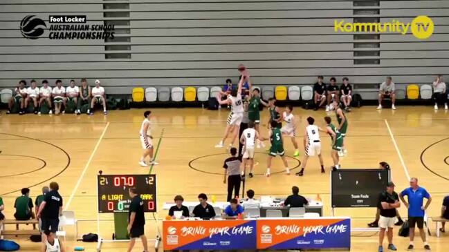 Replay: Basketball Australia School Championships Day 3 - (20M1) Trinity Grammar v Shore School