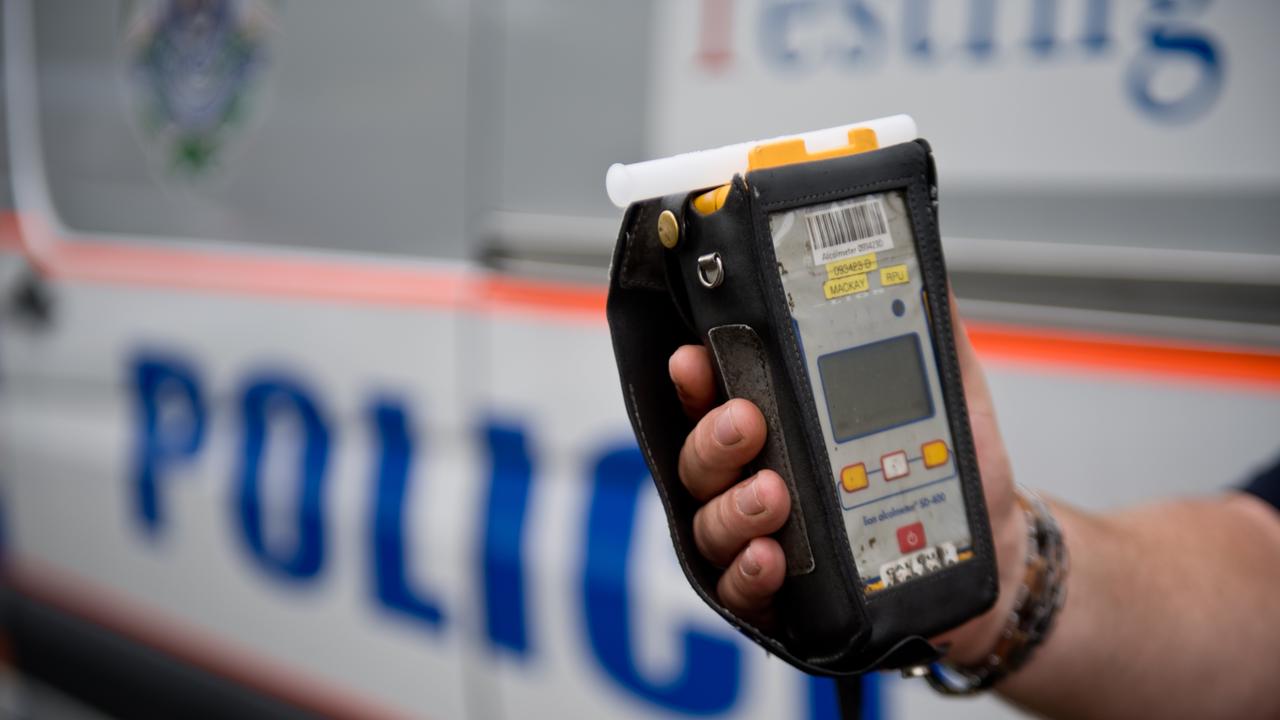 A breathalyser used for a random breath test.