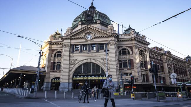 Melbourne will spend a further week in lockdown. Picture: Daniel Pockett/Getty Images