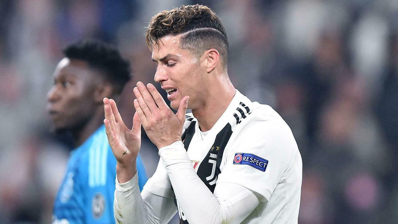 Juventus were knocked out of the Champions League by Ajax