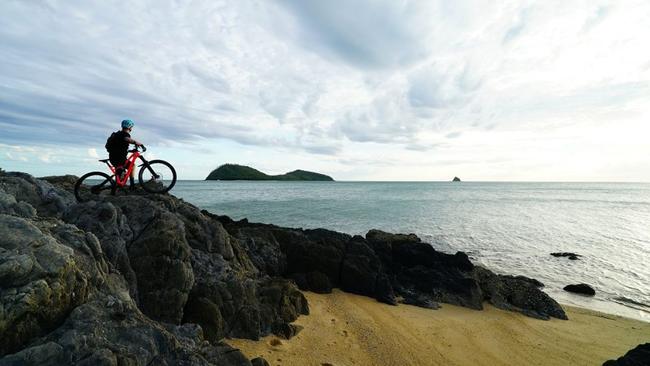 The $47.1m Wangetti Trail, which was expected to be 94 km of walking and mountain biking trail that stretched from Palm Cove to Port Douglas, has suffered numerous setbacks. Picture: Department of Tourism